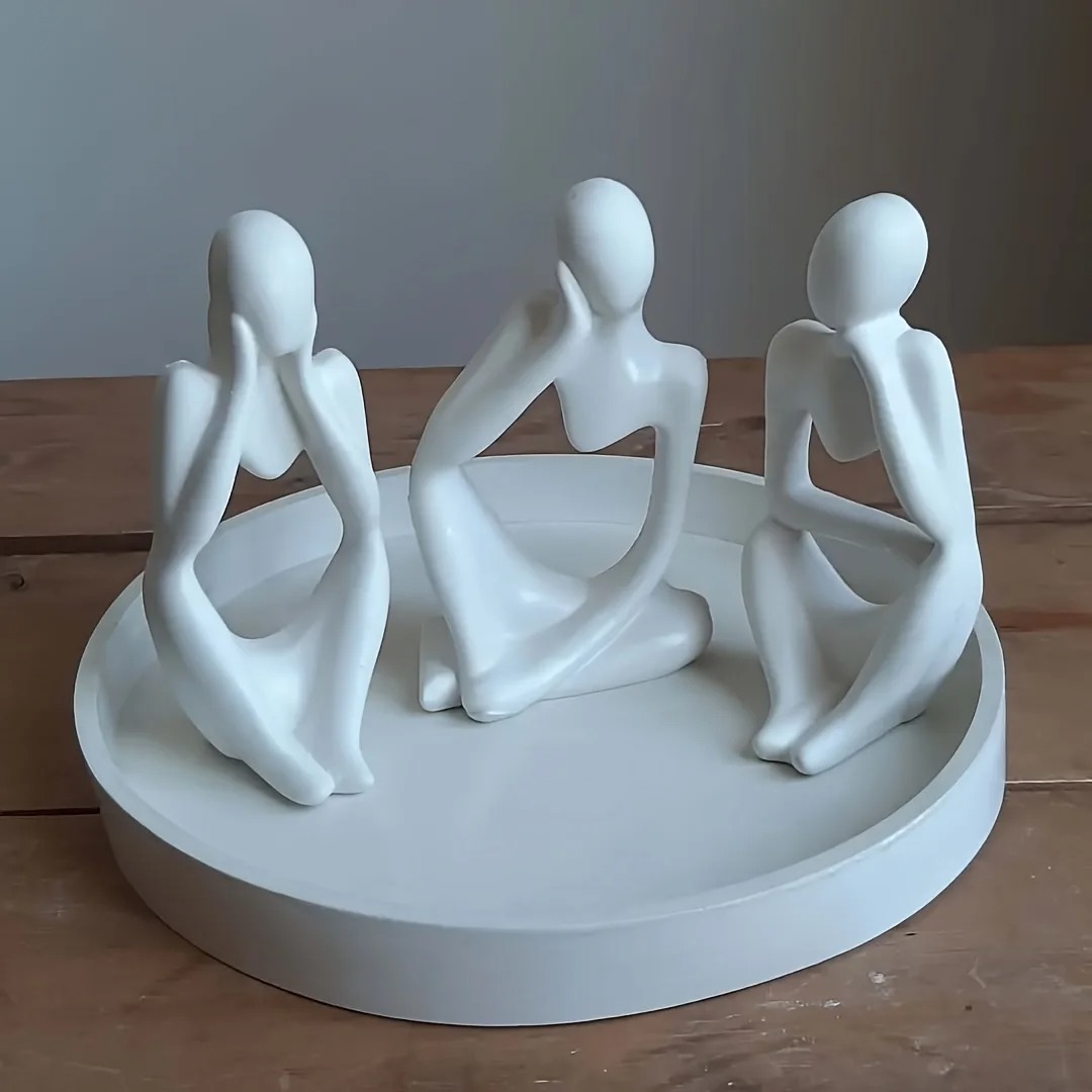 3ピース樹脂型モダンミニマリストホワイトシリコンモールド、D - Silicone Mold Tray のレビューと価格