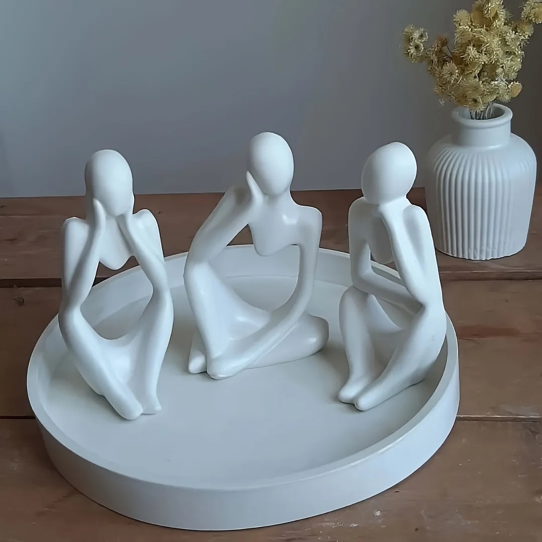 3ピース樹脂型モダンミニマリストホワイトシリコンモールド、D - Silicone Mold Tray のレビューと価格