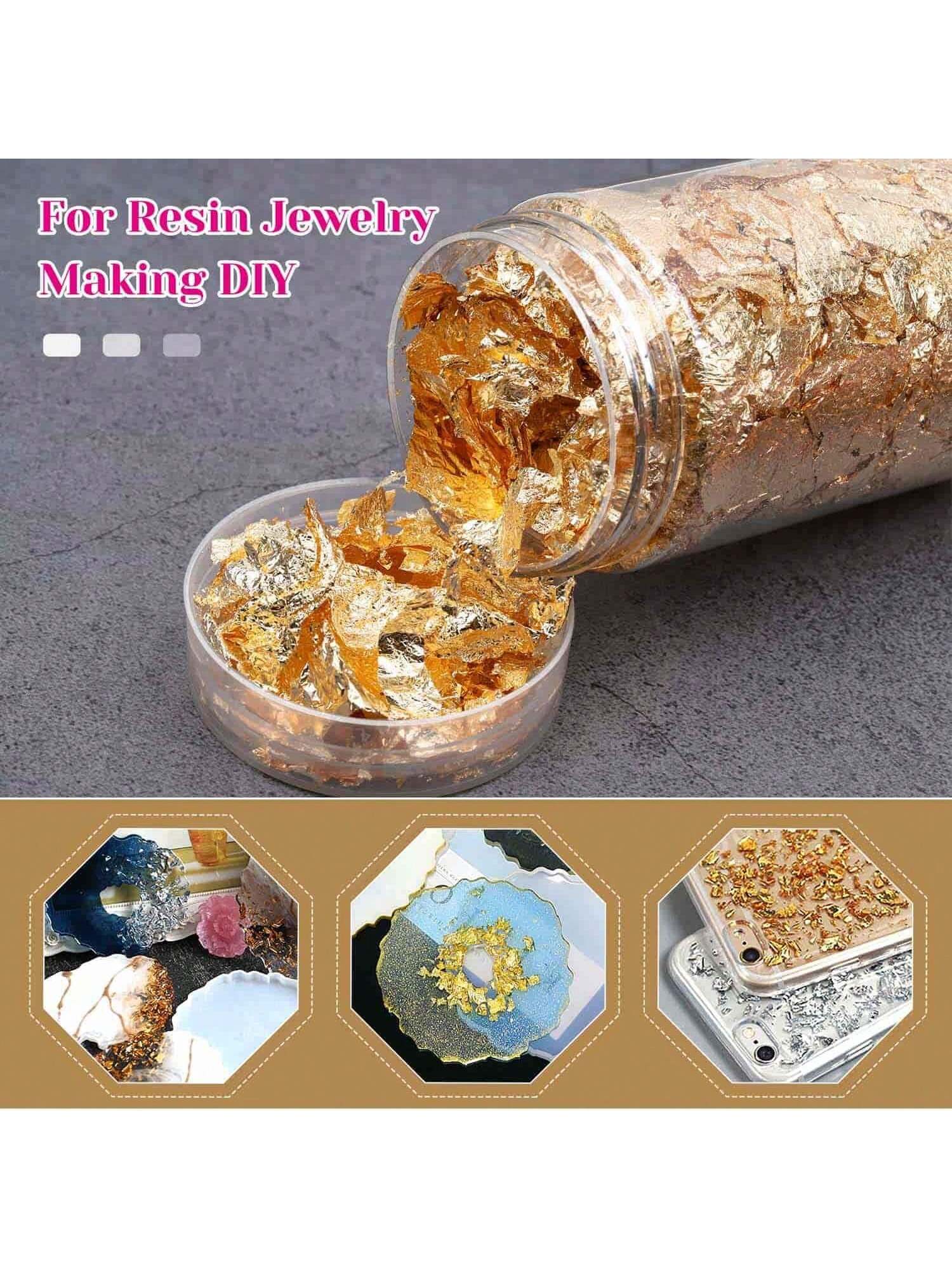 金箔、金箔ケーキデコレーション、料理用金箔シート、デザートベ - Gold Foil Flakes のレビューと価格