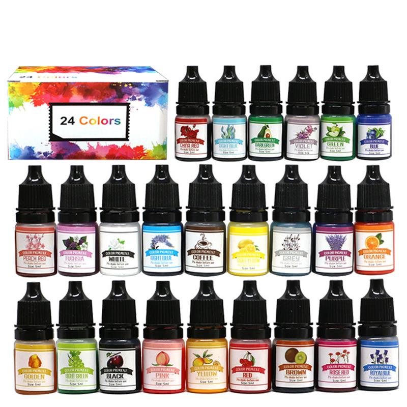 エポキシ樹脂塗料キット,石鹸用品,ジュエリー作り,エポキシ樹 - Resin Pigment Set のレビューと価格