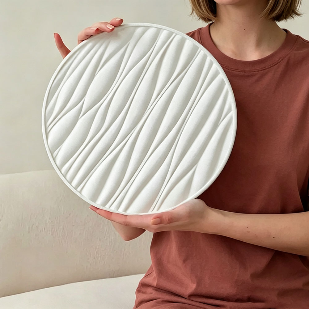 大型丸型トレイシリコンモールド、波型セメント石膏トレイ型、エ - Silicone Mold Tray のレビューと価格