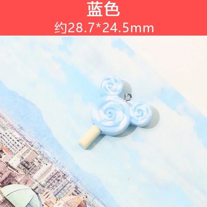 10 個かわいいマウスロリポップ樹脂チャーム漫画キャンディペ - Resin Crafts Diy のレビューと価格